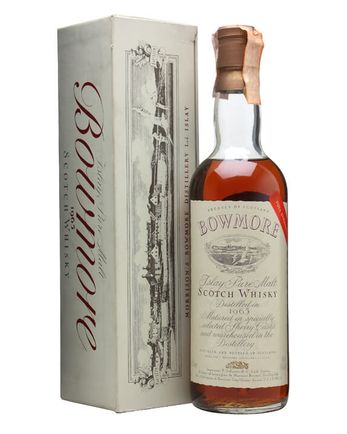 Bowmore 1965 Vintage Label Bottled 1980's
