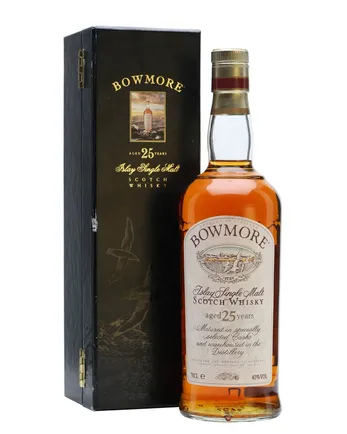 Bowmore 25 ans Old Presentation