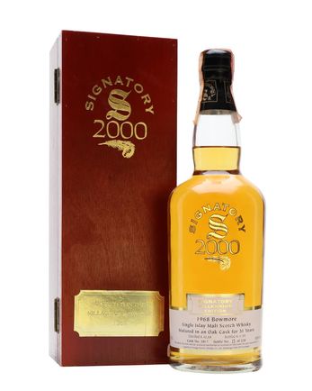 Bowmore 1968 31 ans Millennium Signatory