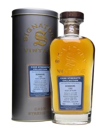 Bowmore 1980 28 ans Signatory Cask Strength Collection