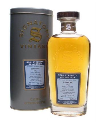 Bowmore 1982 24 ans Bourbon Cask Signatory