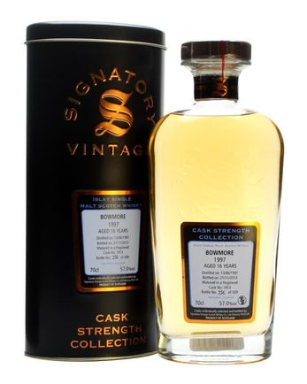 Bowmore 1997 16 ans Cask #1913 Signatory Cask Strength Collection