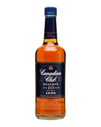 Canadian Club Reserve 10 ans 75cl