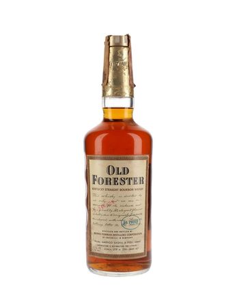 Old Forester Bottled 1970s