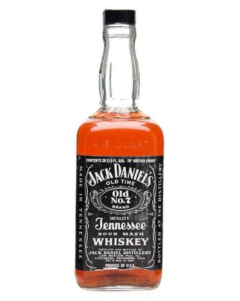 Jack Daniel's Old 1970s Bottle