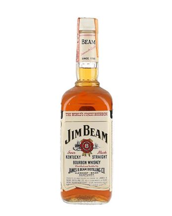 Jim Beam White 4 ans Bottled 1960s