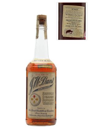 J W Dant 7 ans Bottled 1960s