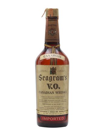 Seagram's VO 6 ans Bottled 1960s