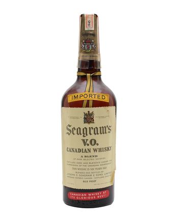 Seagram's VO 6 ans Bottled 1940s