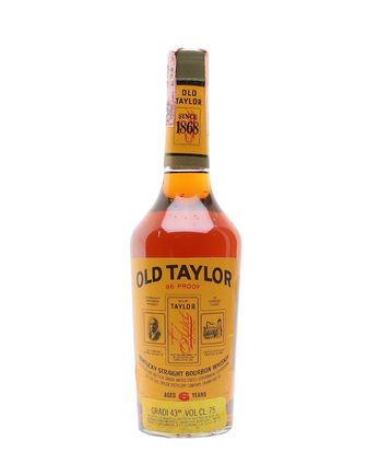 Old Taylor 6 ans Bourbon Bottled 1960s