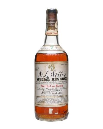 W L Weller 7 ans Special Reserve Bottled 1957