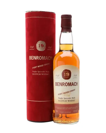Benromach 19 ans Port Wood