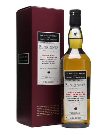 Benrinnes 1996 12 ans Managers' Choice