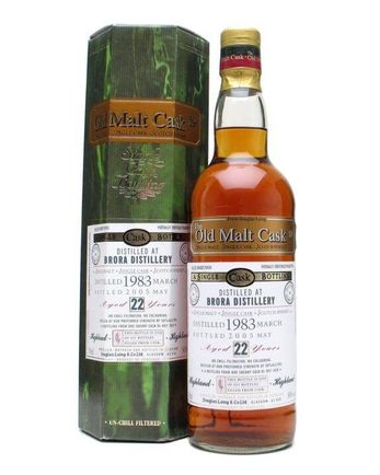 Brora 1983 22 ans Sherry Cask Cask # 1836 Douglas Laing Old Malt Cask
