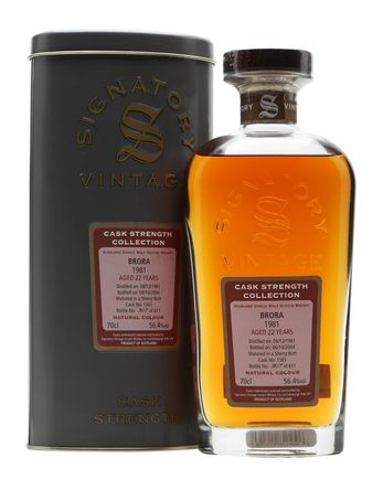 Brora 1981 22 ans Sherry Butt Signatory