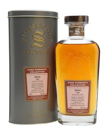 Brora 1981 23 ans Sherry Butt Signatory