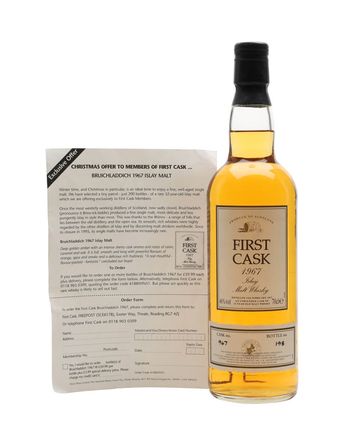Bruichladdich 1967 32 ans Cask #967 First Cask