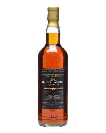 Bruichladdich 2002 6 ans Blood Tub Independent Bottling