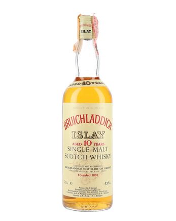 Bruichladdich 10 ans Bottled 1980's 75cl