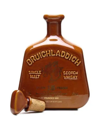 Bruichladdich 15 ans Brown Ceramic Decanter