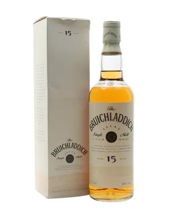 Bruichladdich 15 ans Cream Label Bottled 1990s