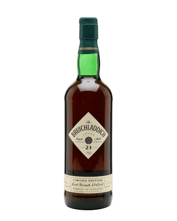 Bruichladdich 21 ans Cask Strength Bottled 1990s
