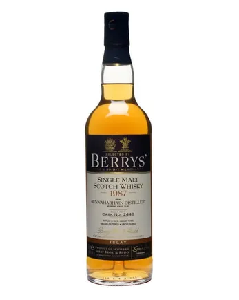 Bunnahabhain 1987 25 ans Cask #2448 Berry Bros