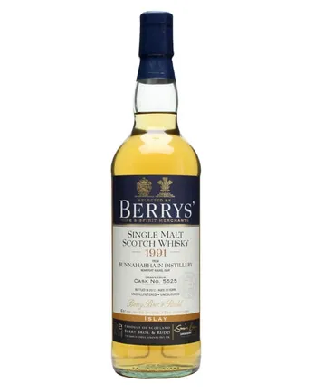 Bunnahabhain 1991 20 ans Cask #5525 Berry Bros & rudd