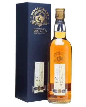 Bunnahabhain 1968 39 ans Duncan Taylor