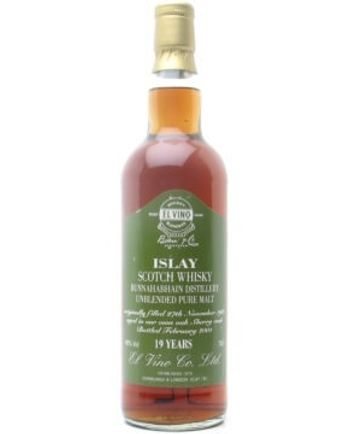 Bunnahabhain 1981 19 ans Sherry Cask Independent Bottling
