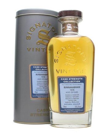 Bunnahabhain 1978 29 ans Signatory Cask Strength Collection