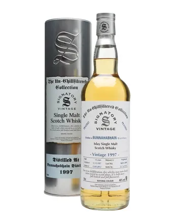 Bunnahabhain 1997 14 ans Peated Cask #5682 3 4 Signatory Un-Chillfiltered Collection