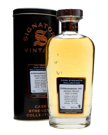 Bunnahabhain 1997 13 ans Casks #5781 2 Peated Signatory Cask Strength Collection