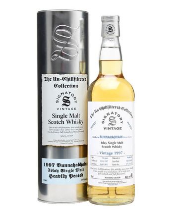 Bunnahabhain 1997 14 ans Cask #5685 5687 Peated Signatory Un-Chillfiltered Collection