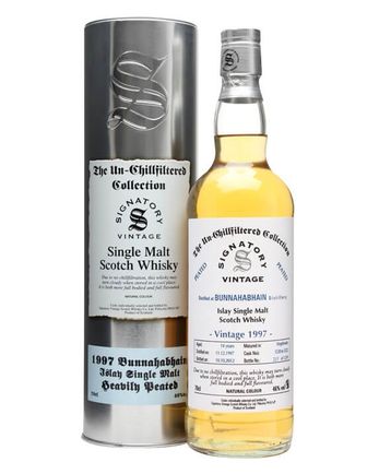 Bunnahabhain 1997 14 ans Peated Cask #5520-2 Signatory Un-Chillfiltered Collection