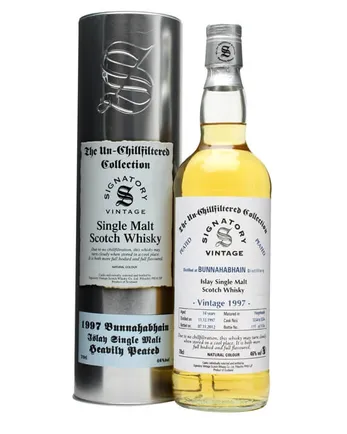 Bunnahabhain 1997 14 ans Cask #5554-6 Peated Signatory Un-Chillfiltered Collection