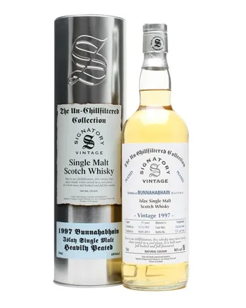 Bunnahabhain 1997 15 ans Cask #5562-4 Peated Signatory Un-Chillfiltered Collection