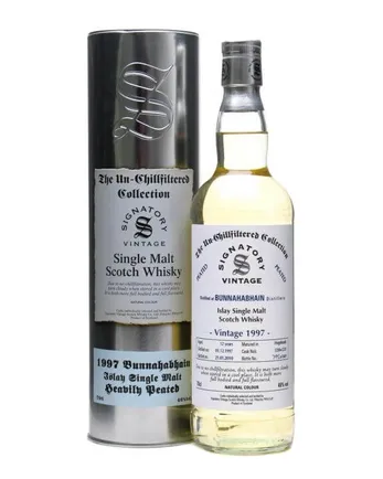 Bunnahabhain 1997 12 ans Unchilfiltered Peated Signatory Un-Chillfiltered Collection