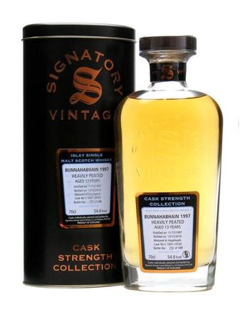 Bunnahabhain 1997 13 ans Heavily Peated Signatory Cask Strength Collection
