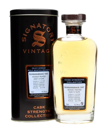 Bunnahabhain 1997 13 ans Heavily Peated Signatory