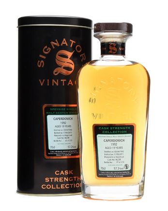 Caperdonich 1992 19 ans Cask #46238 Signatory Cask Strength Collection