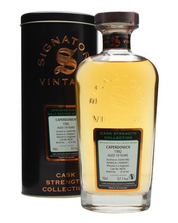Caperdonich 1992 19 ans Cask #46239 Signatory Cask Strength Collection