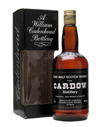Cardow Cardhu 1962 23 ans Cadenhead's
