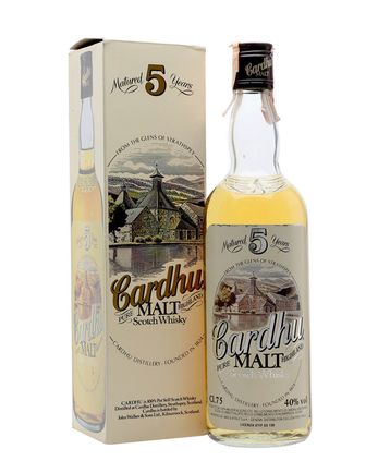 Cardhu 5 ans Bottled 1980's