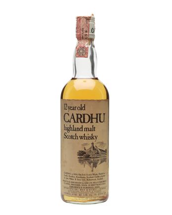 Cardhu 12 ans Bottled 1980's