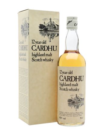 Cardhu 12 ans 1970s Cream Label
