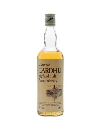 Cardhu 12 ans 1980s Cream Label