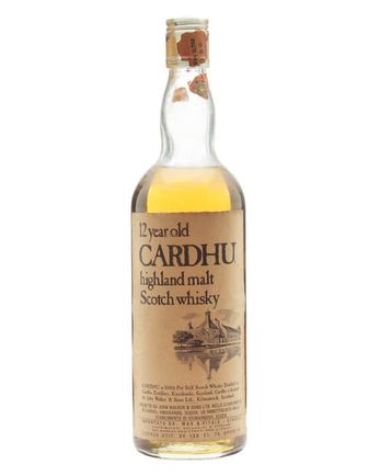 Cardhu 12 ans Bottled 1980s