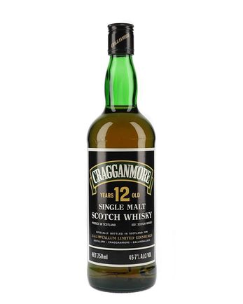 Cragganmore 12 ans Bottled 1980's 75cl