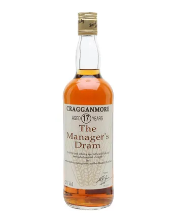 Cragganmore 17 ans Manager's Dram